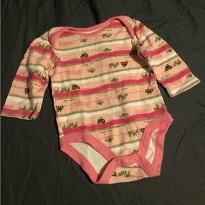 John Deere Pink Onesie